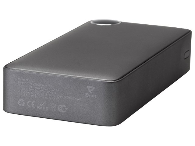 Внешний аккумулятор «Mild Pro» c быстрой зарядкой QC/PD, 20 000 mAh, серый (Р)