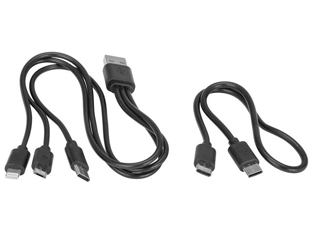 Внешний аккумулятор «Mild Pro» c быстрой зарядкой QC/PD, 20 000 mAh, серый (Р)