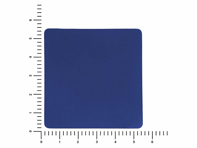 ПАТЧ КВАДРАТ soft-touch (синий) 5,5 х 5,5 см