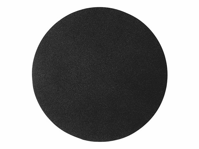 ПАТЧ КРУГ nubuk (чёрный) 6,0 х 6,0 см