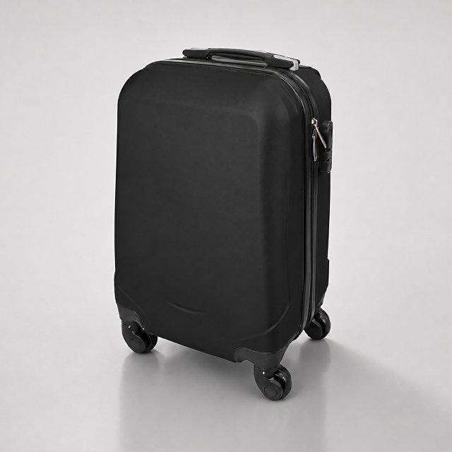 Чемодан Travel, черный (Р)