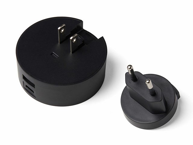 Адаптер питания USB Poweron, черный
