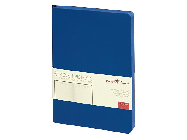 Ежедневник недатированный А5 "Megapolis Color Flex New", темно-синий