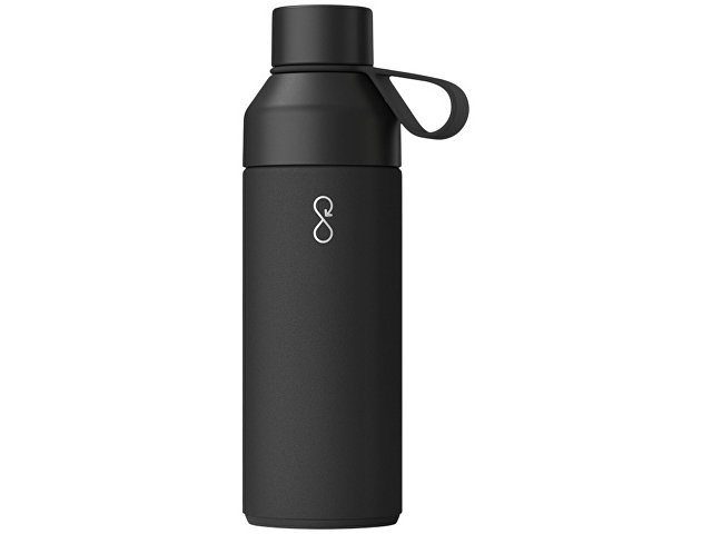 Подарочный набор Ocean Bottle 3-в-1 объемом 500 мл - Obsidian Black
