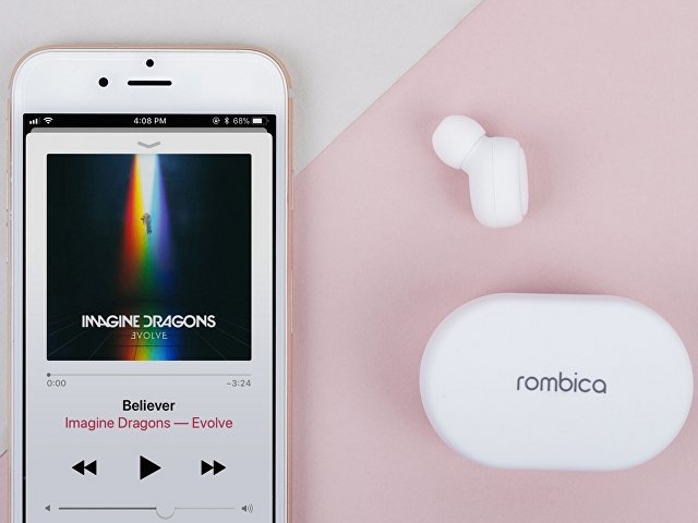 Наушники Rombica Mysound Play - Black/TWS (Р)