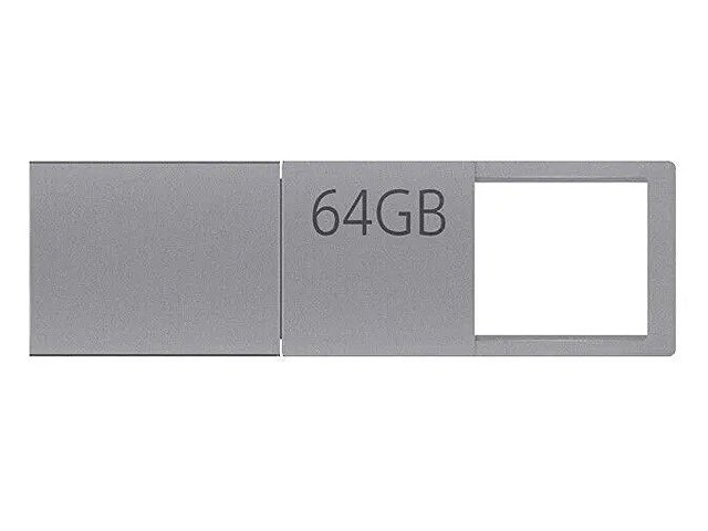 USB 3.0-флешка на 64 Гб с разъемами USB-A и Type-C, серебристый