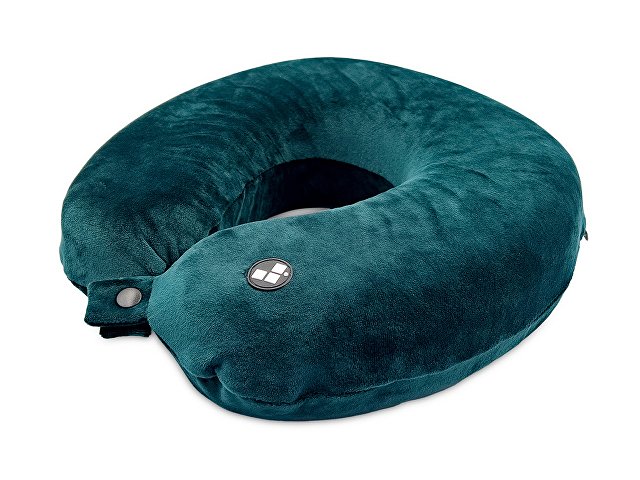 Подушка для путешествий с эффектом памяти Мемо "Drowsy" Emerald