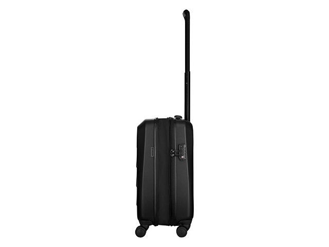 Чемодан WENGER Prymo, чёрный, малый, 40х55х20 см, 36 л, ABS+PC