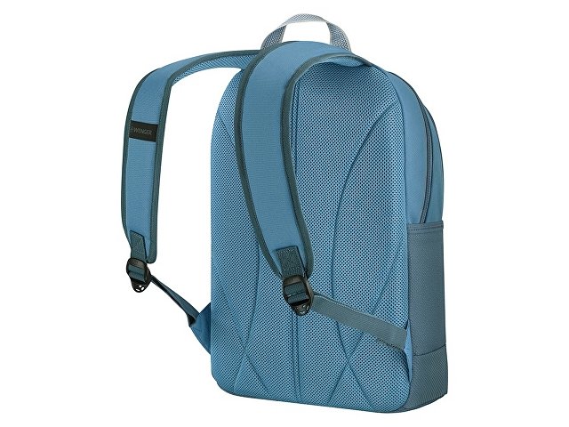 Рюкзак WENGER Tyon 15.6", голубой, переработанный ПЭТ/Полиэстер, 32х18х48 см, 23 л.