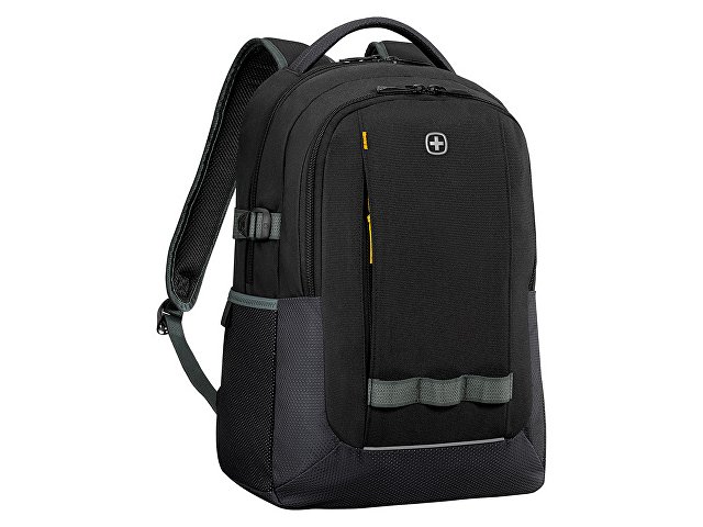 Рюкзак WENGER Ryde 16", черный, полиэстер, 32 x 21 x 47 см, 26 л