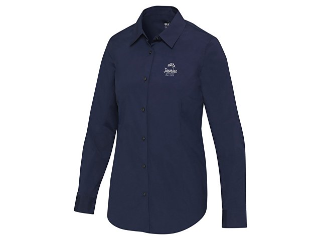 Carnelian женская рубашка из поплина - Navy Blue
