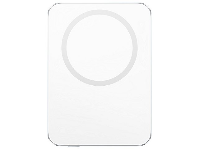 Внешний аккумулятор UltraThin Magnetic Power Bank 5000 15 Вт, c CCC сертификацией, серебристый