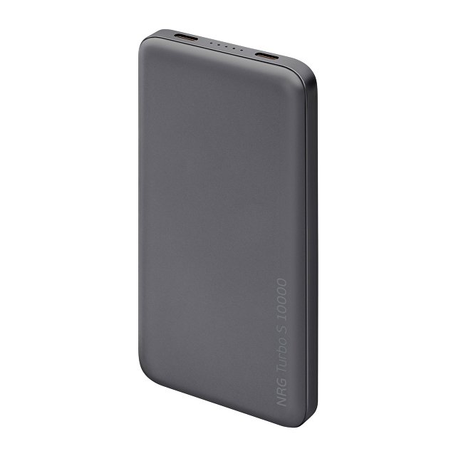 Внешний АКБ NRG Turbo S 10000 mAh, 20Вт, графит, Deppa