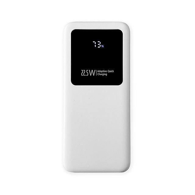 Внешний аккумулятор Kris soft touch, 10000mAh (Белый)