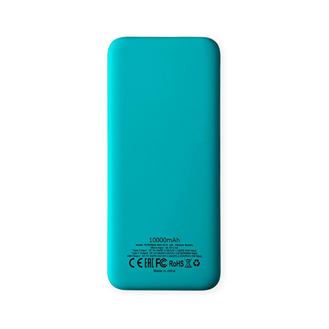 Внешний аккумулятор Kris soft touch, 10000mAh (Петронас)