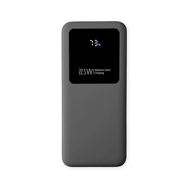 Внешний аккумулятор Kris soft touch, 10000mAh (Серый)