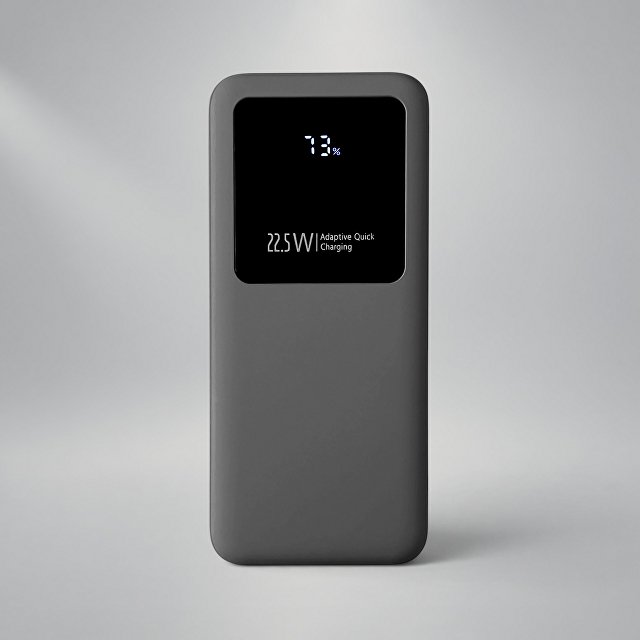 Внешний аккумулятор Kris soft touch, 10000mAh (Серый)