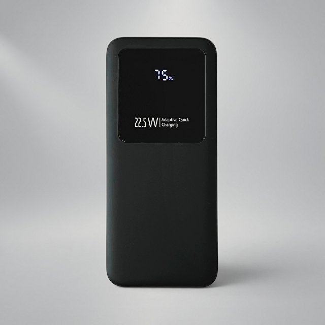 Внешний аккумулятор Kris soft touch, 10000mAh (Чёрный)