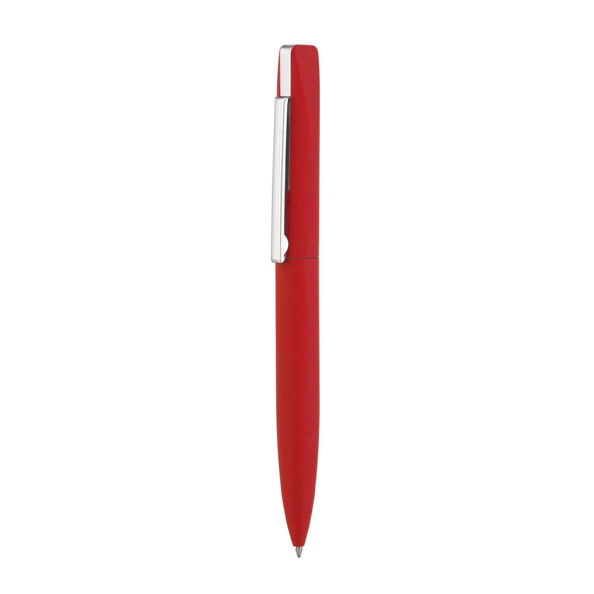 Ручка шариковая "Mercury", покрытие soft touch, красный