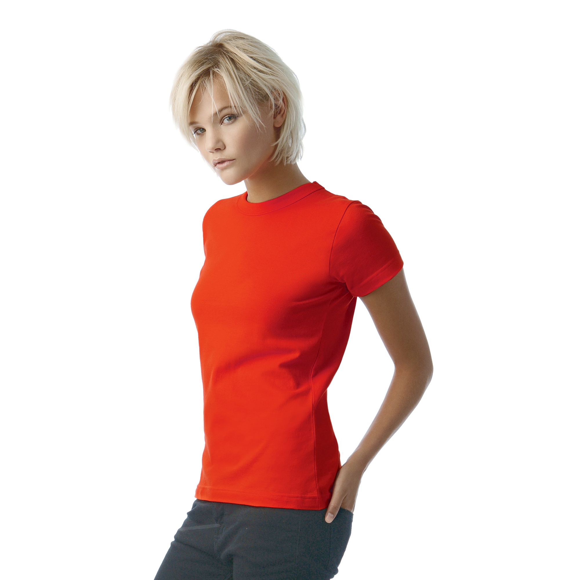 Футболка женская Exact 190/women, красный, L