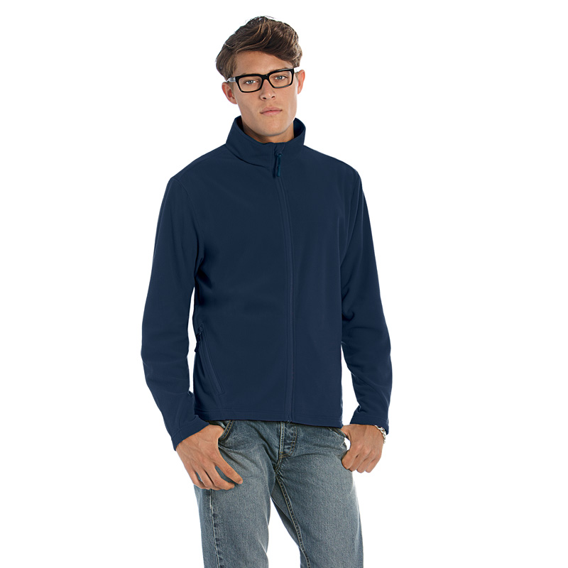 Куртка флисовая мужская Coolstar/men, темно-синий, XXXL