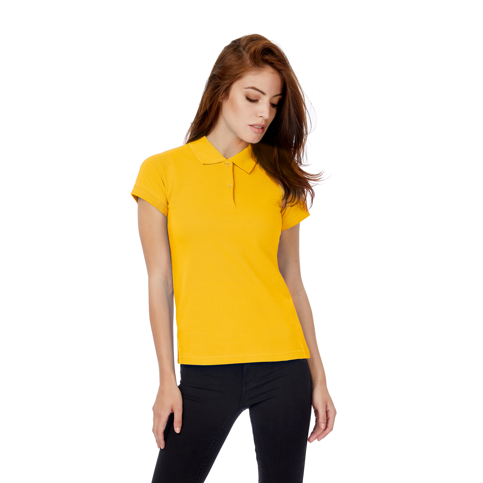 Футболка теннисная женская Safran Pure/women, желтый, L
