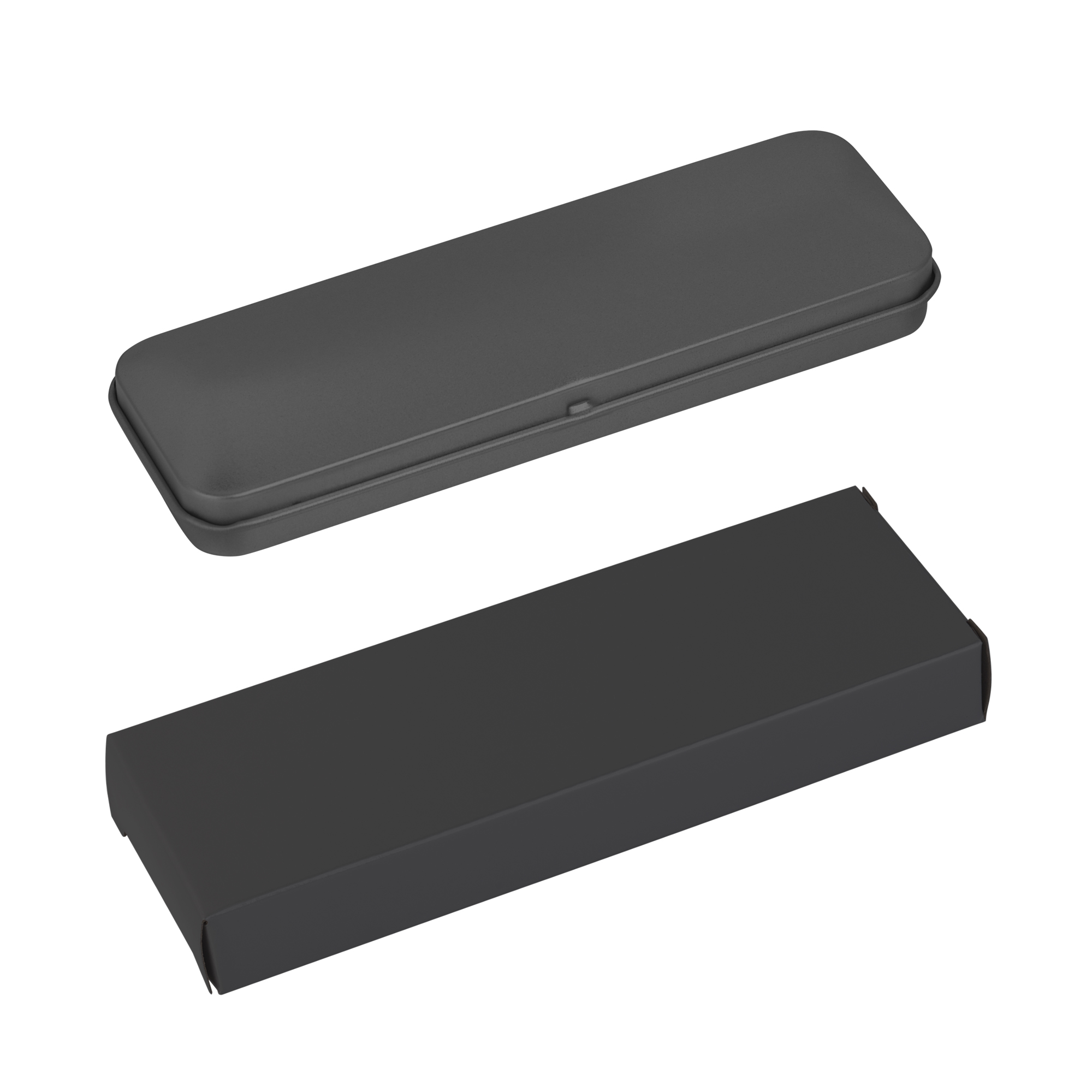 Набор "Ray" (ручка+карандаш), покрытие soft touch, черный