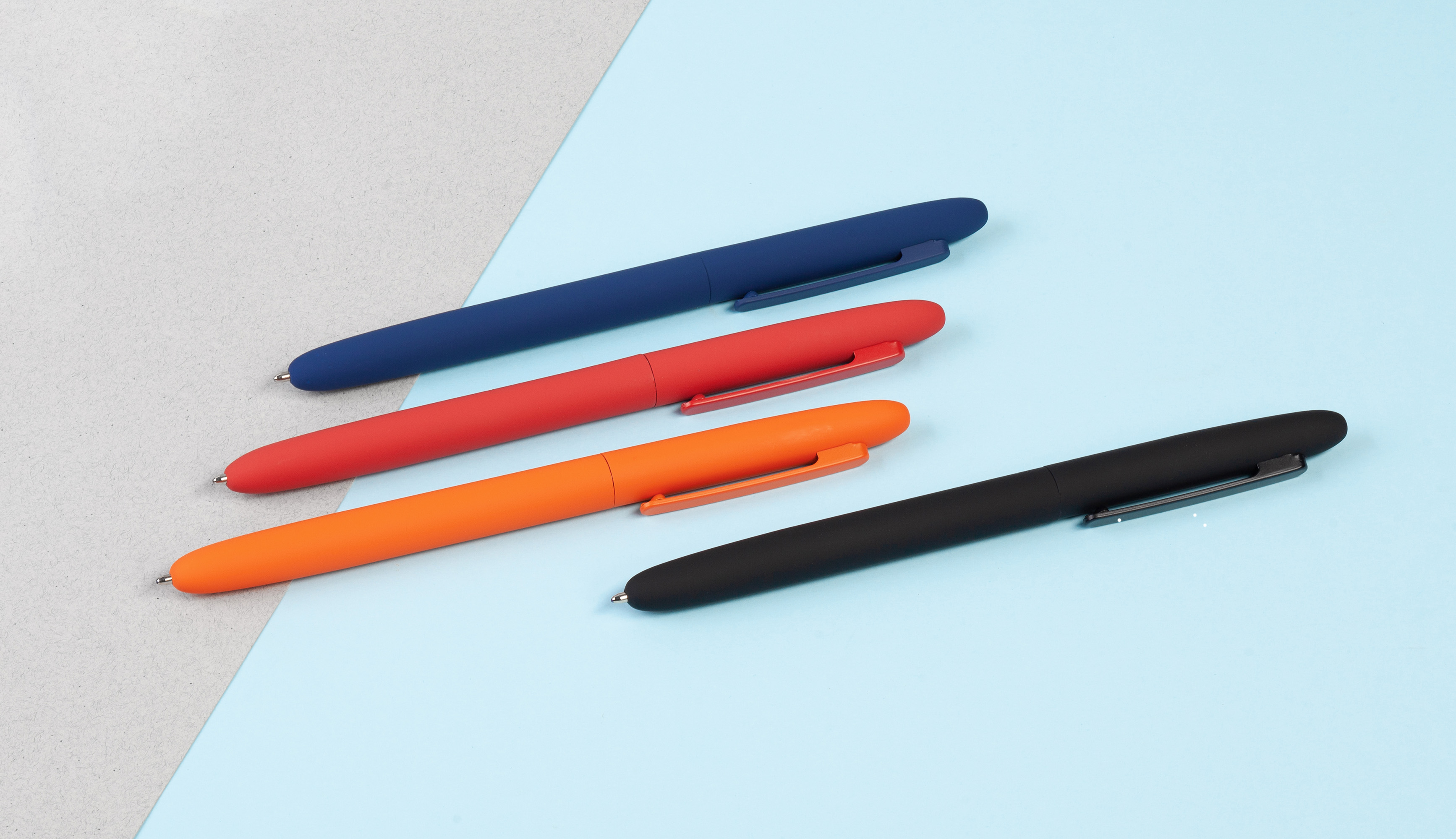 Ручка шариковая "Vega", покрытие soft touch, черный