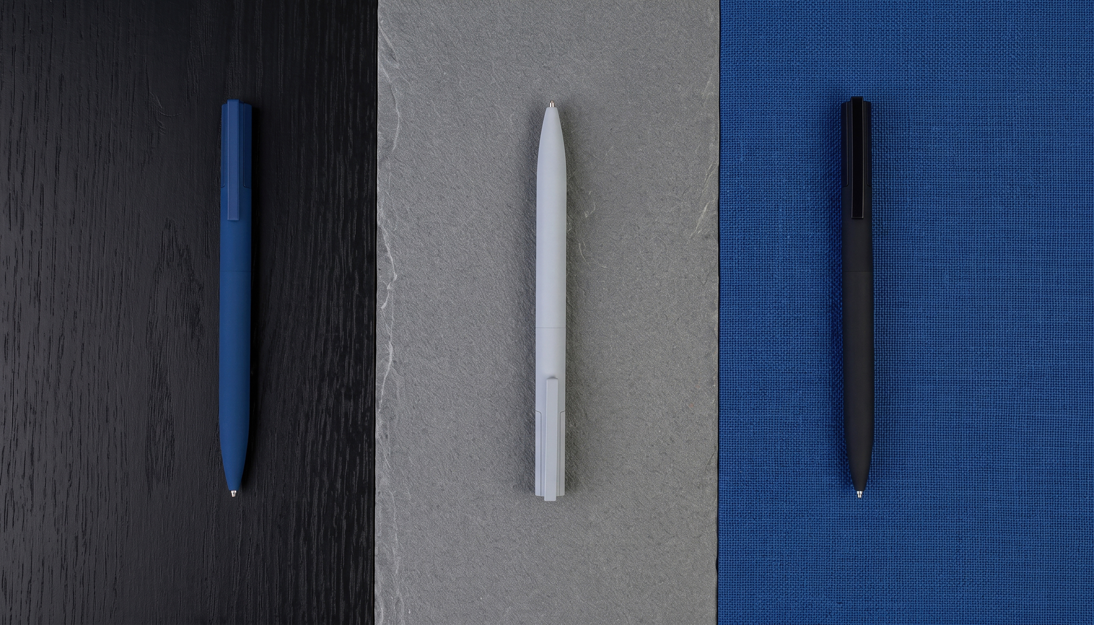 Ручка шариковая "Orion", покрытие soft touch, темно-синий