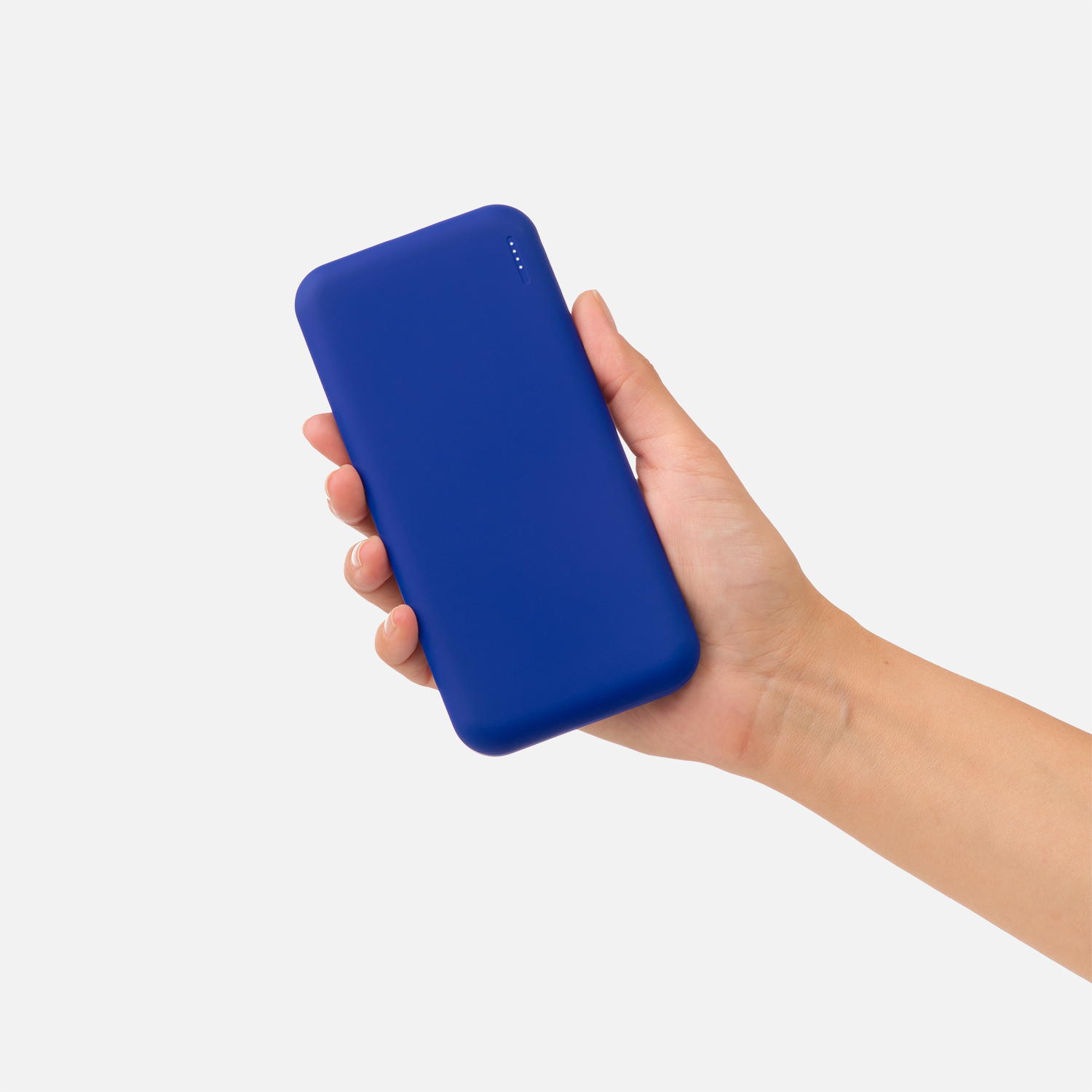 Внешний аккумулятор с подсветкой Люче Ультрамарин (Luce Ultramarine) 10000 mAh, ярко-синий