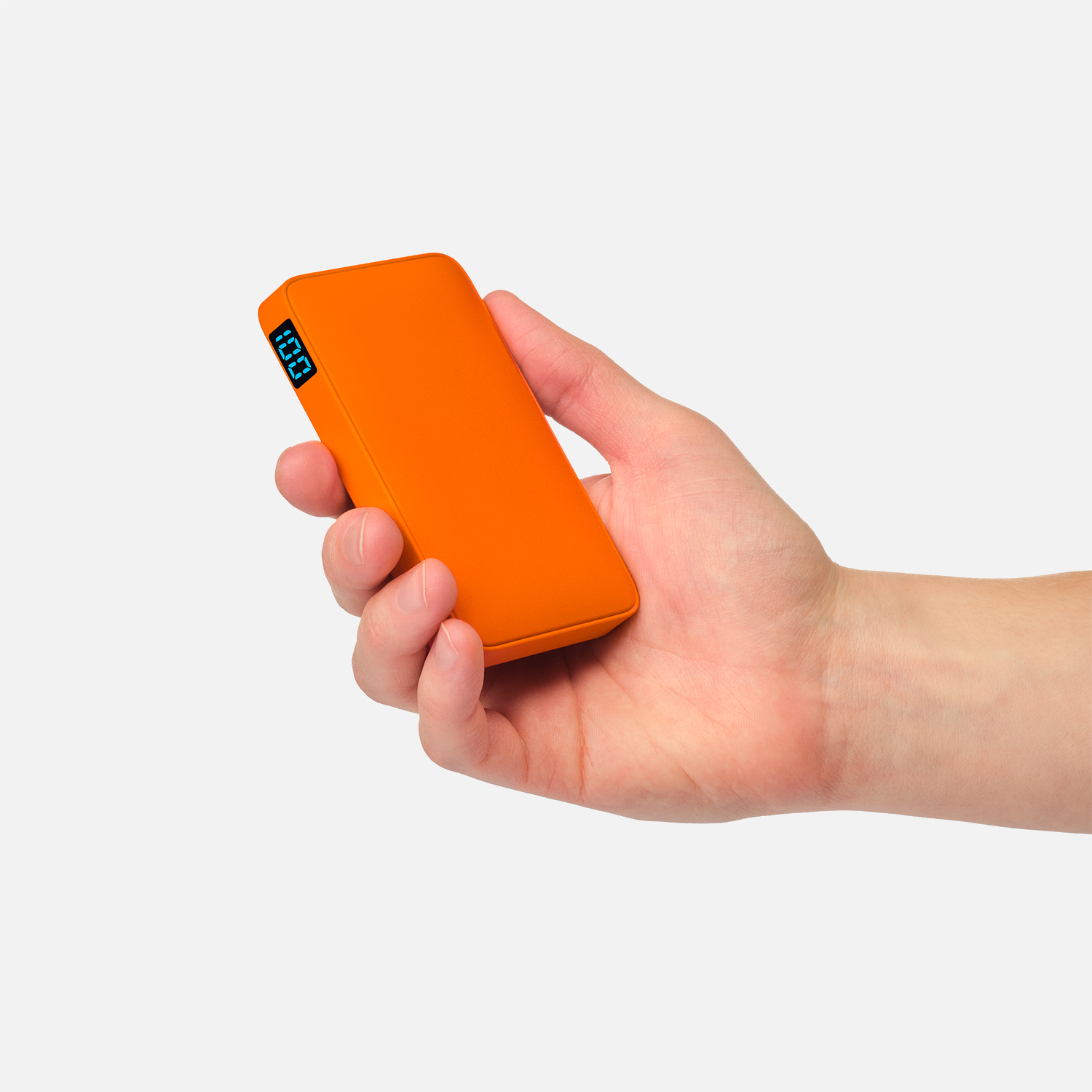 Внешний аккумулятор с подсветкой Анкор (Ancor) 5000 mAh, оранжевый