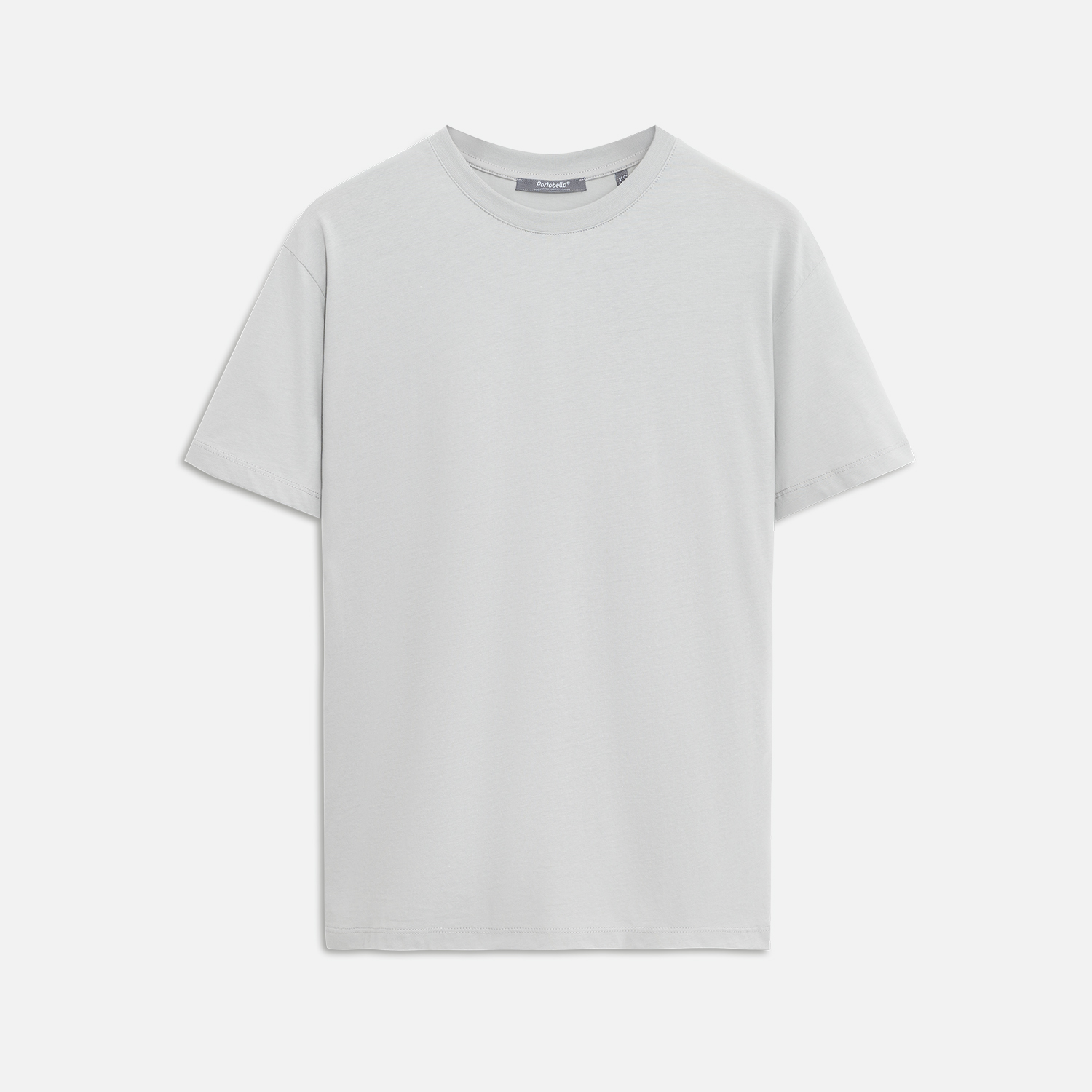 Футболка унисекс Крис (Kris), 150 гр., светло-серая