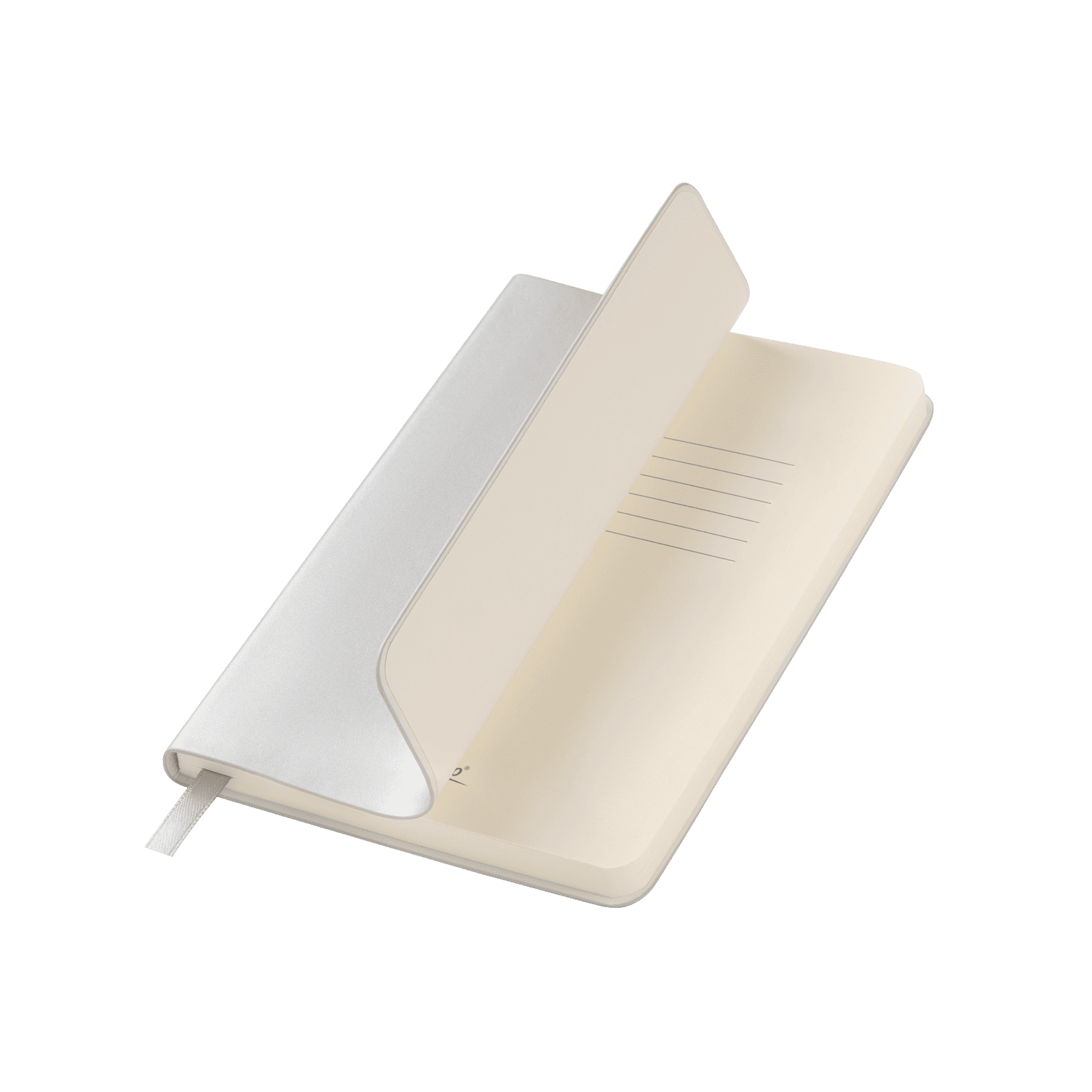 Ежедневник Спарк мини (Spark mini) A6 недатированный, серебряный