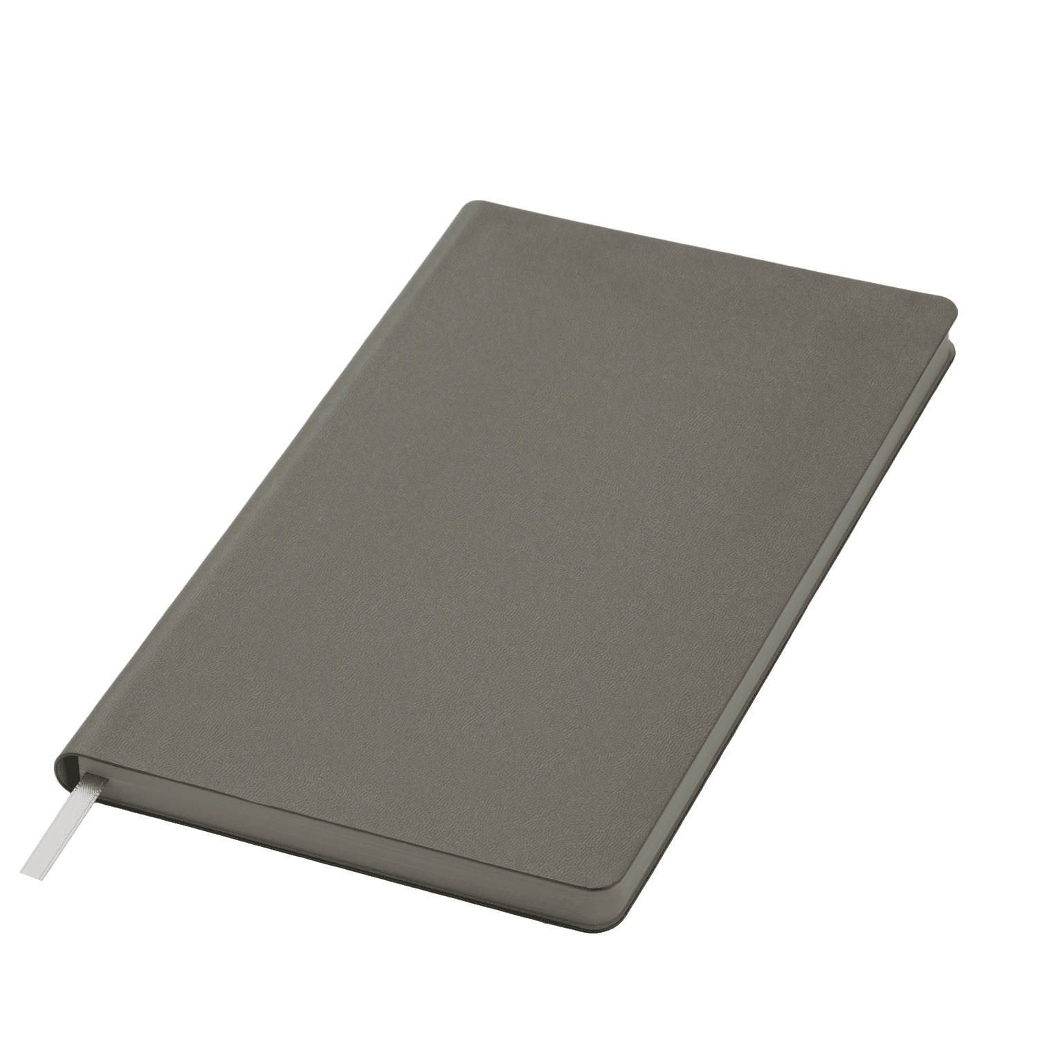 Ежедневник Латте софт-тач (Latte soft touch) недатированный, серый