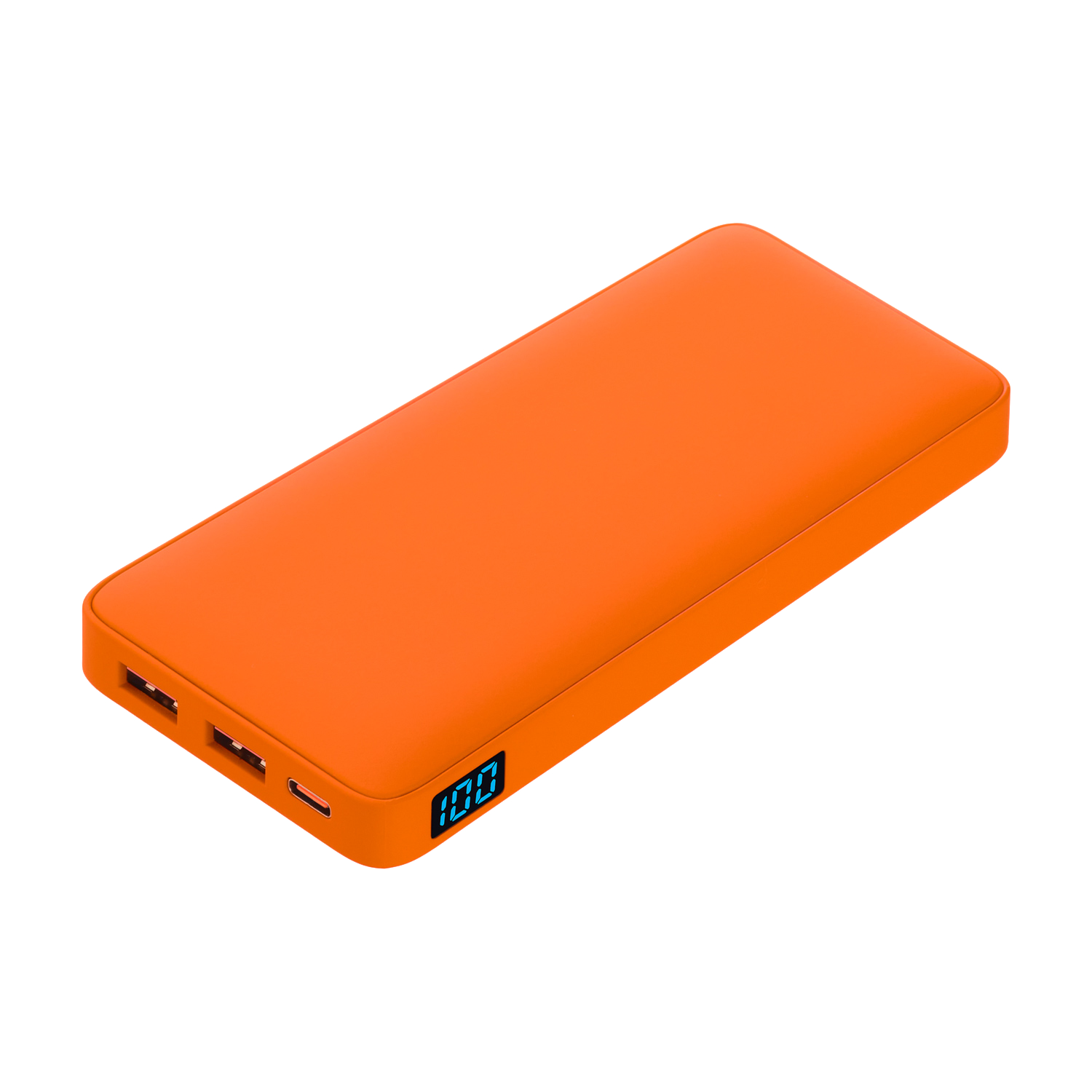 Внешний аккумулятор с подсветкой Анкор Плюс PD (Ancor PD Plus) 10000 mAh, оранжевый