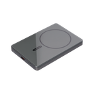 Внешний аккумулятор Оникс PD (Onyx PD) 5000mAh с функцией беспроводной зарядки 15W, серый