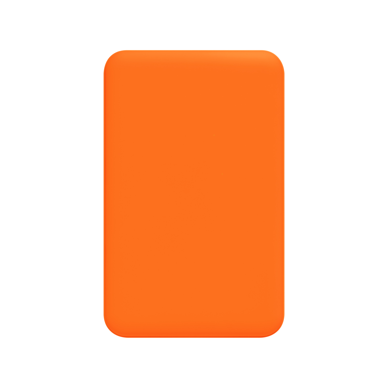 Внешний аккумулятор Ларго PD (Largo PD) 5000mAh с функцией беспроводной зарядки 15W, оранжевый