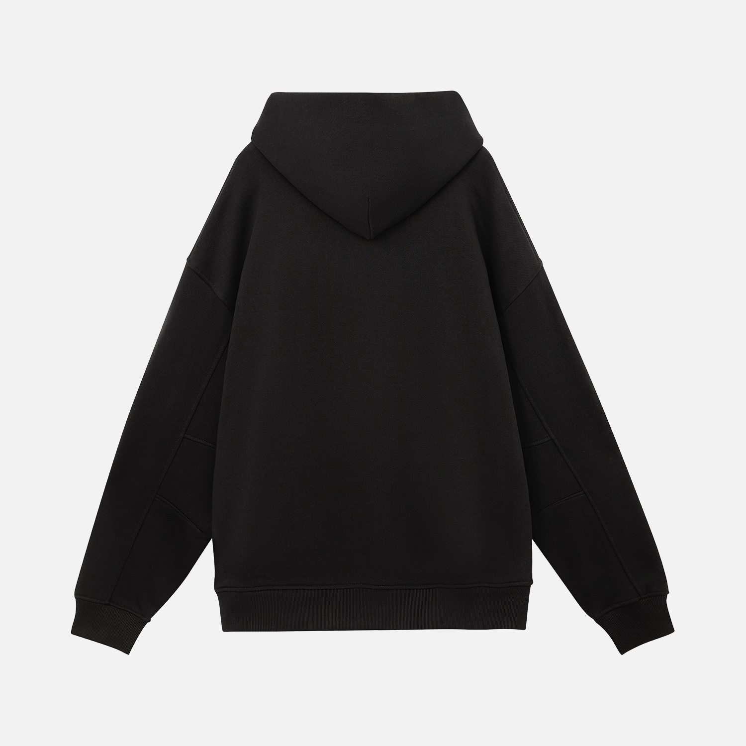 Худи оверсайз унисекс Фьюжн (Fusion), черный, размер 3XL/4XL