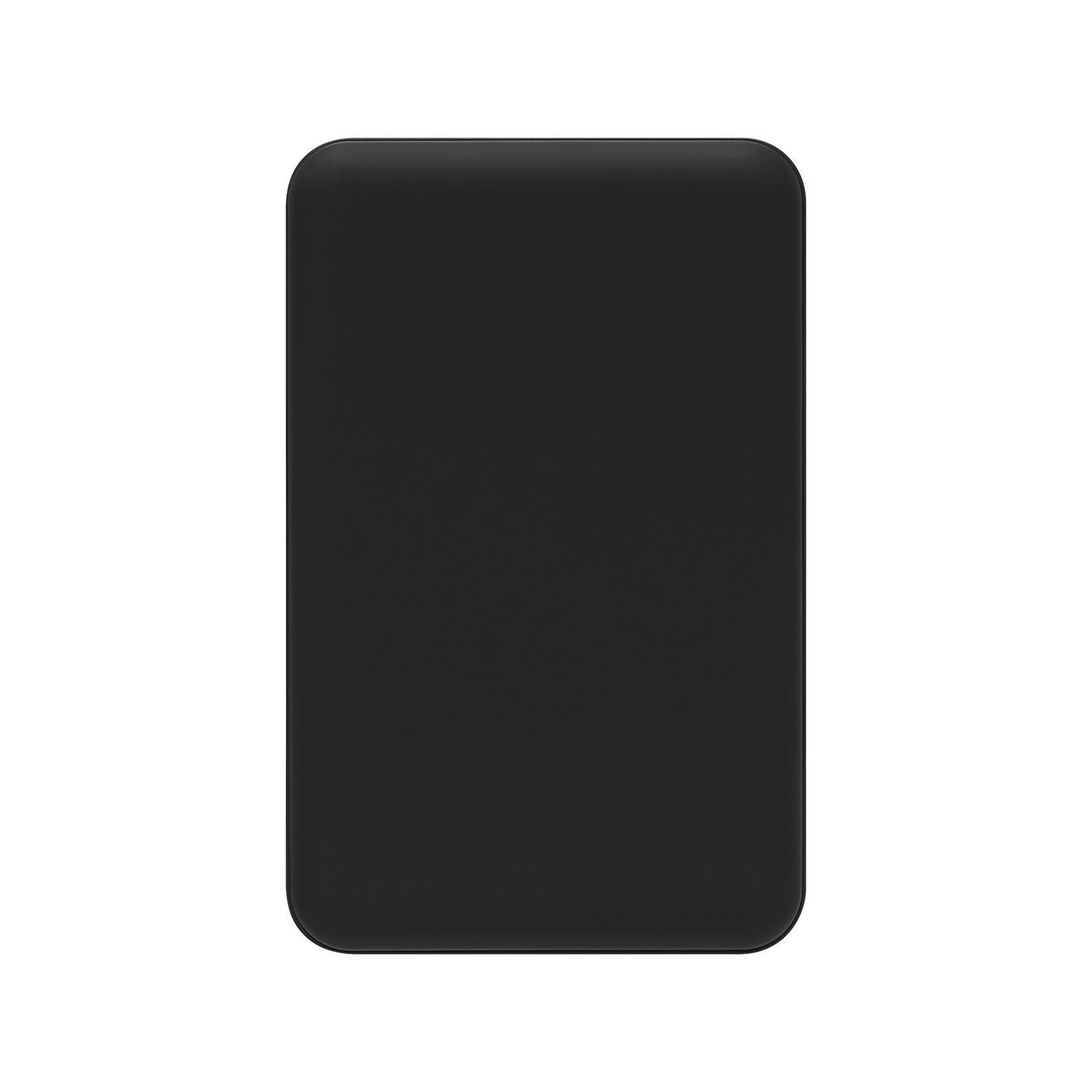 Внешний аккумулятор Ларго PD (Largo PD) 5000mAh с функцией беспроводной зарядки 15W, черный